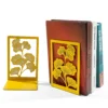 serre livre floral jaune