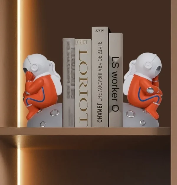 serre livre astronaute rouge