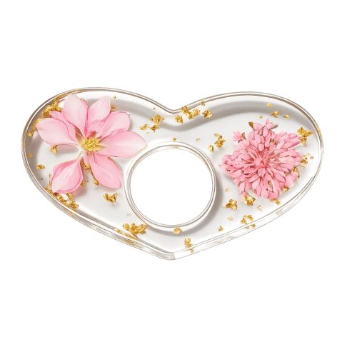 Bague de lecture papillon rose