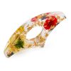 bague de lecture losange jaune