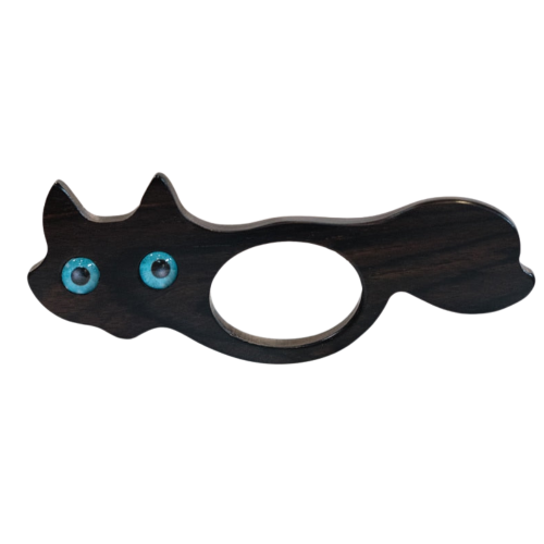 bague de lecture renard bois noir