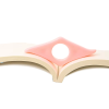 bague de lecture rose carné