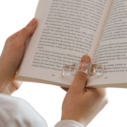 Bague de lecture vague transparente