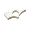 bague de lecture chaton blanc